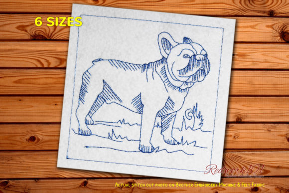French Bulldog: A Seasonal Embroidery Review