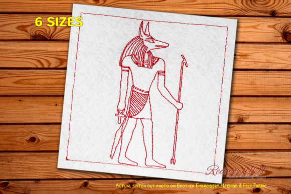 Review: Ancient God of Egypt Redwork Design
