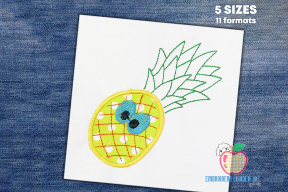 Review: Pineapple with Green Leaf on the Top Design
