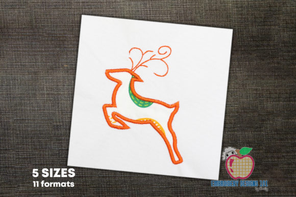 Review: Reindeer in Running Position Applique