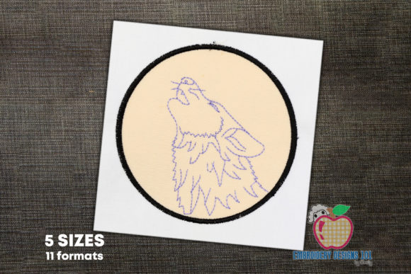 Reviewing the Wolf Face Inside the Night Moon Applique